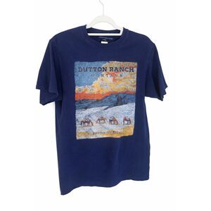 Yellowstone Dutton Ranch Montana Tee Unisex Small Paramount TV Shirt